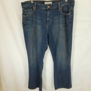Levis 515 16M (37" x 31") Boot Cut Jeans Blue Stretch Distressed